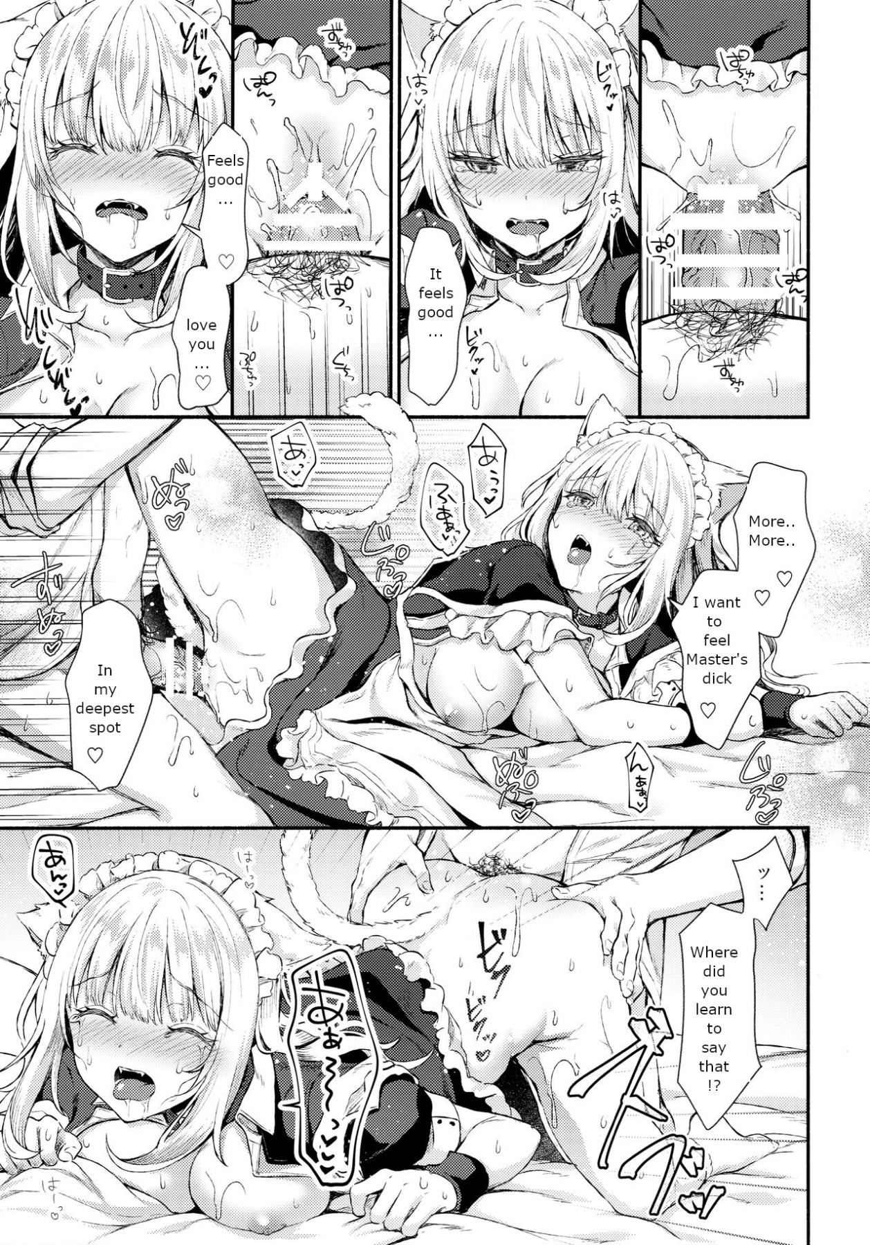 Hentai Manga Comic-A Book About Pleasing a Former-Slave Catgirl Maid Happy-Read-21